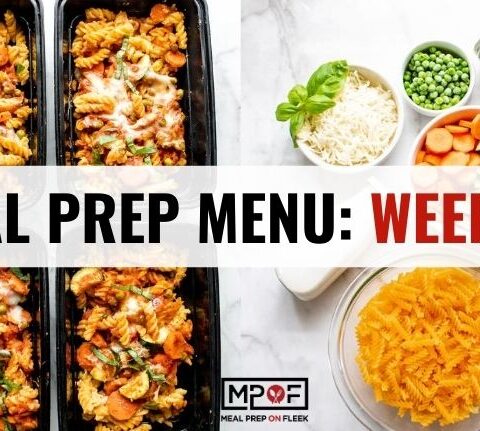 Meal Prep Menu_ Week 26