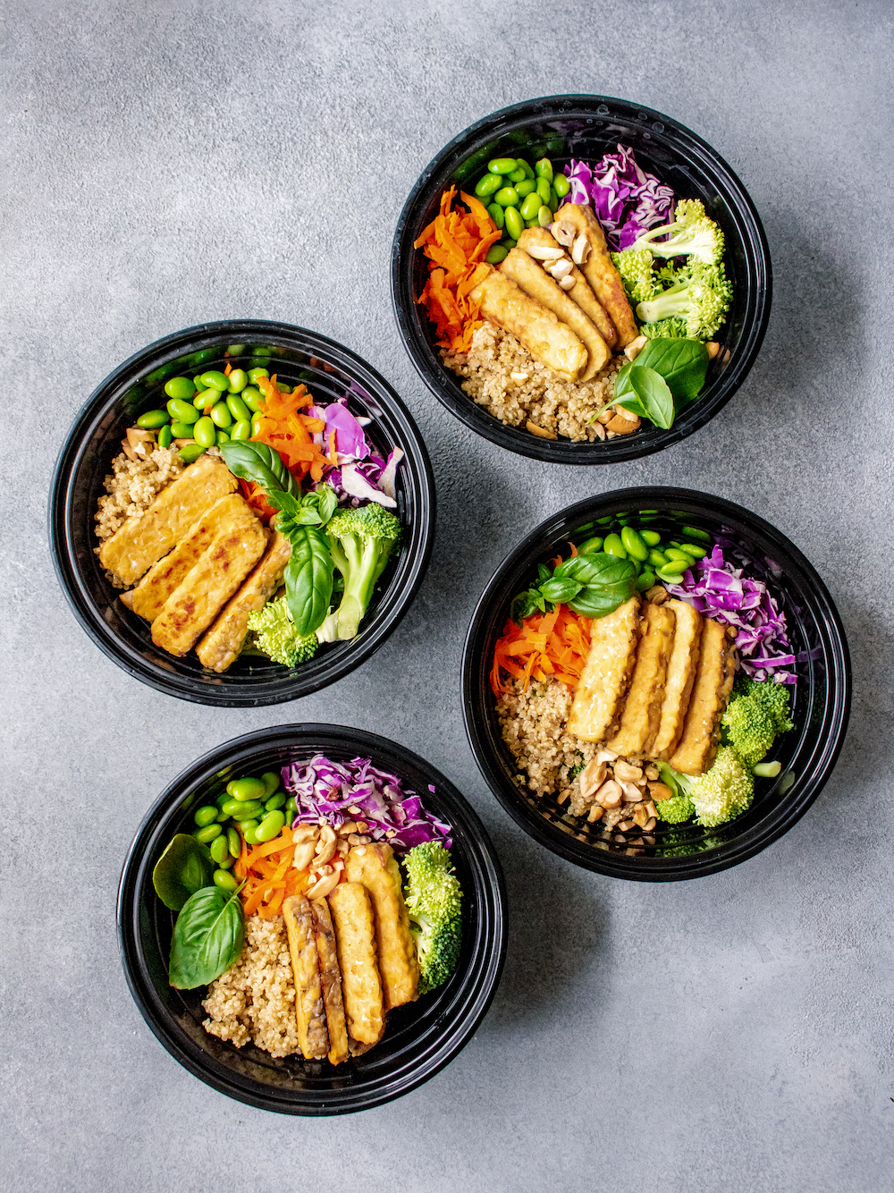 Thai Crunch Quinoa Grain Bowl Bowl 