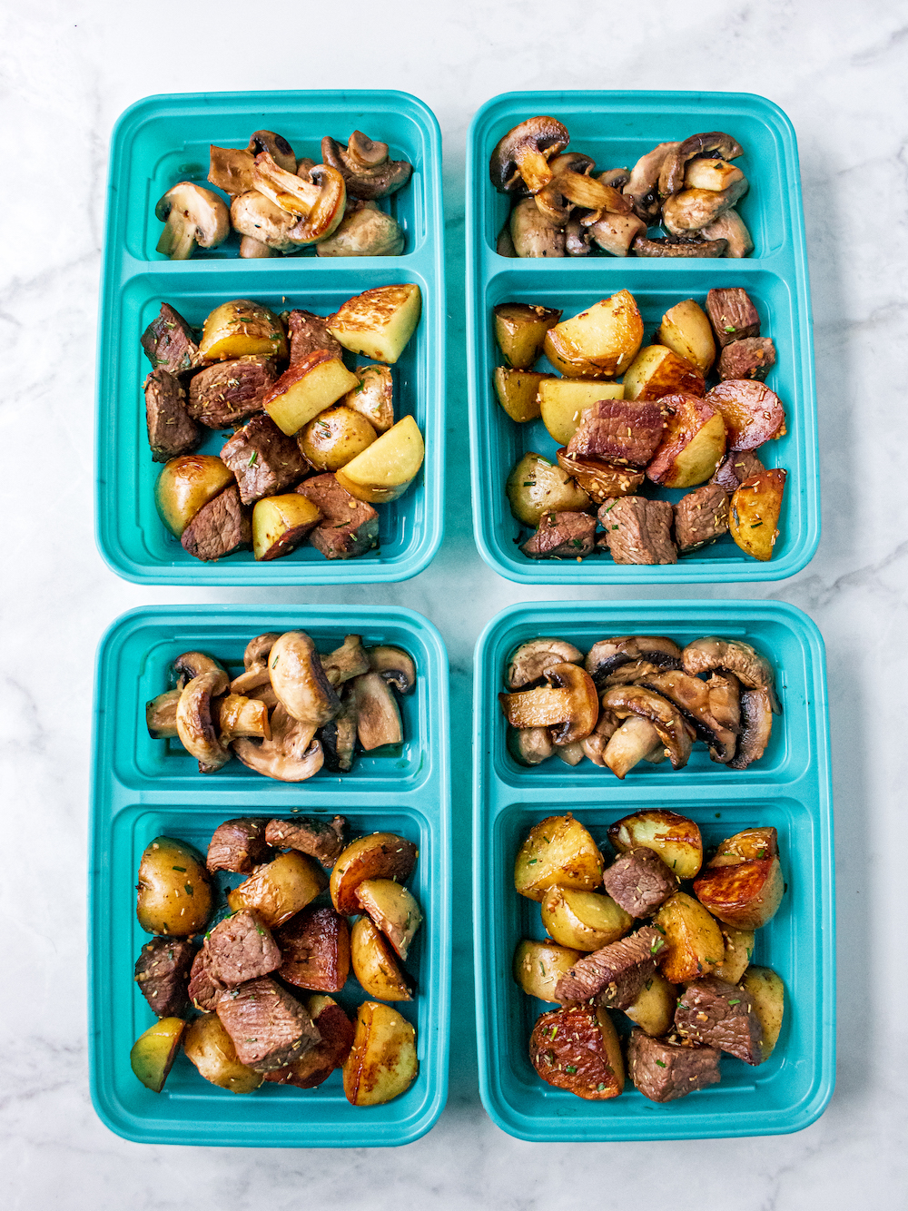 Steak & Potatoes Meal Prep Bowls - Jar Of Lemons