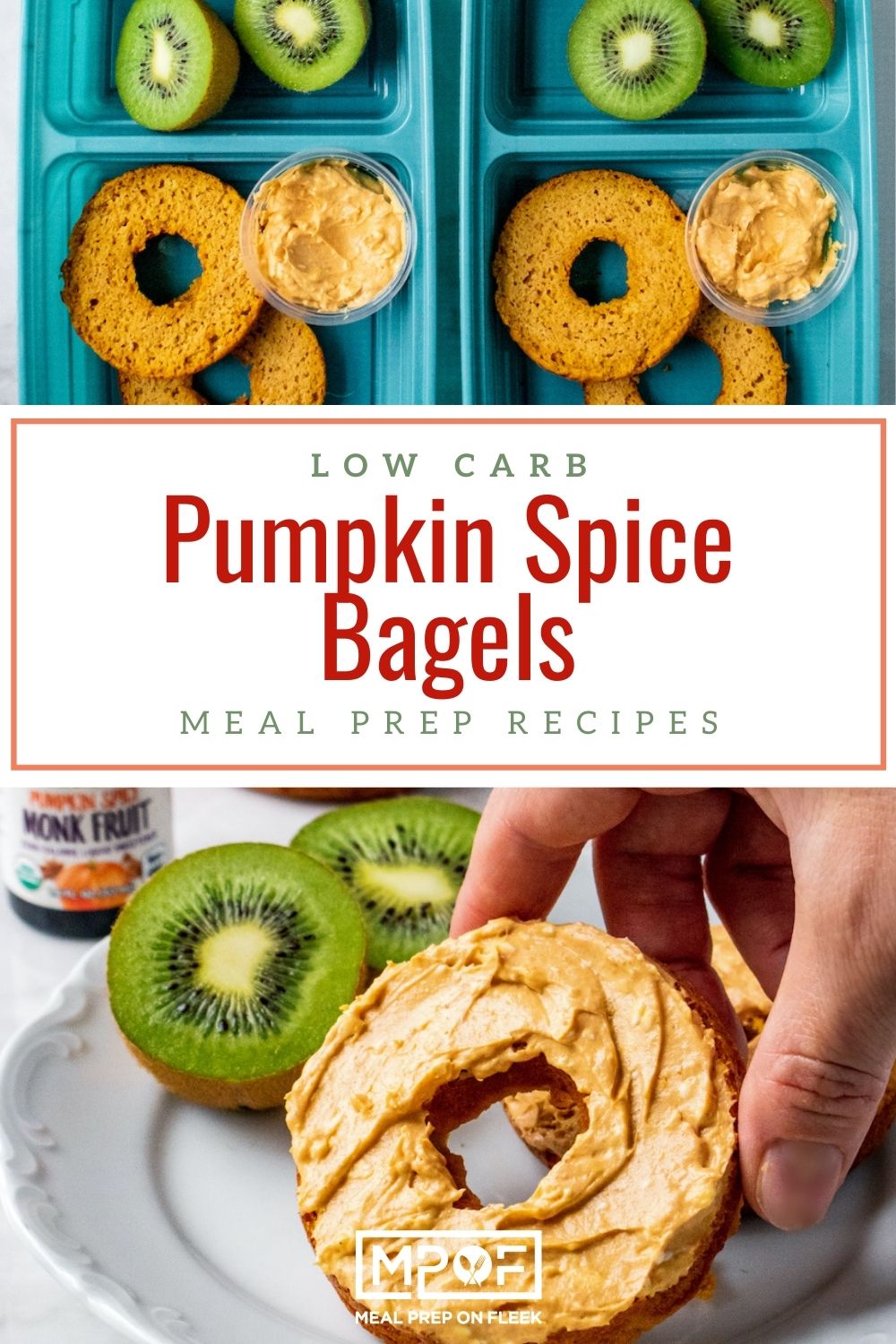 Low Carb Pumpkin Spice Bagels 777x431