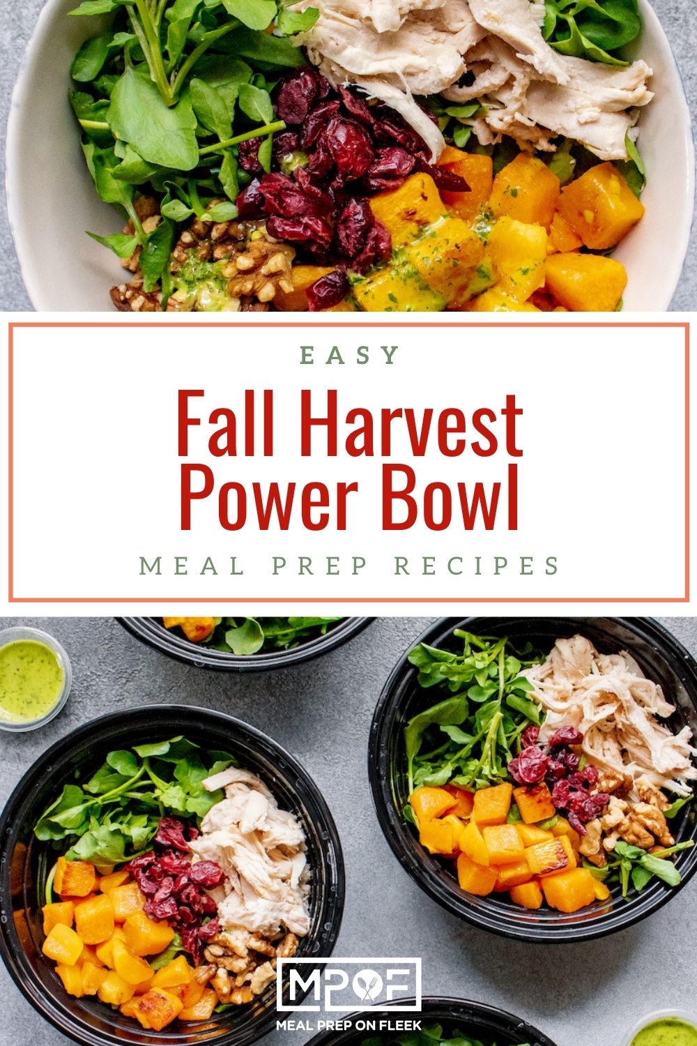 Easy Fall Harvest Power Salad