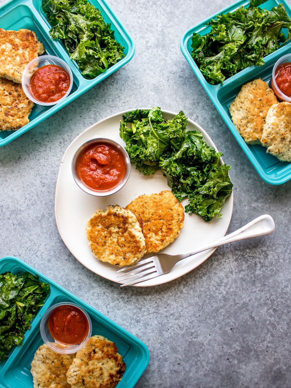 Parmesan Chicken Patties