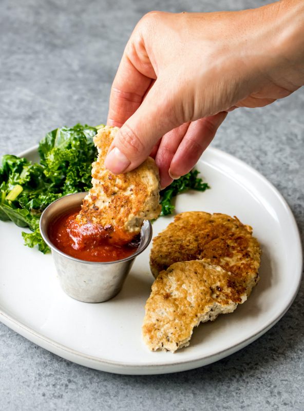 Keto Parmesan Chicken Patties