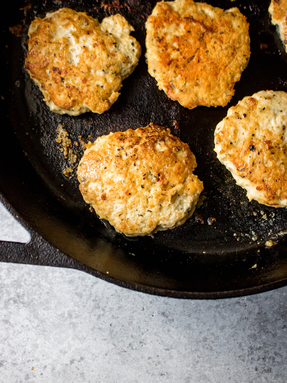 Parmesan Chicken Patties
