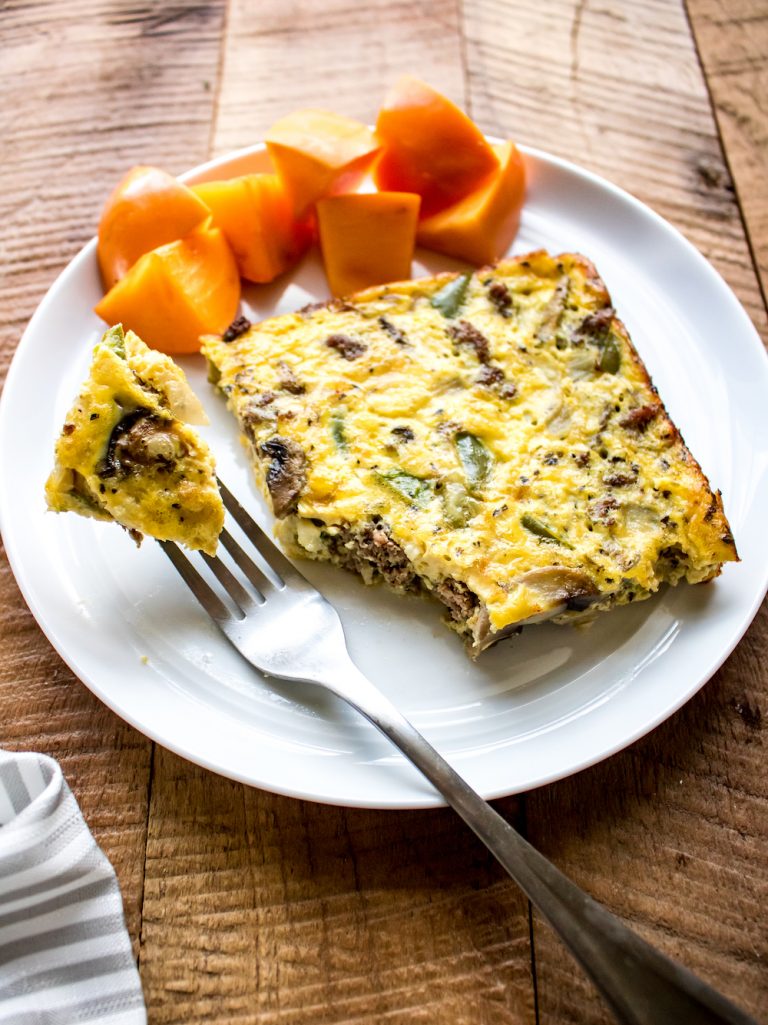 Philly Cheesesteak Breakfast Casserole Recipe