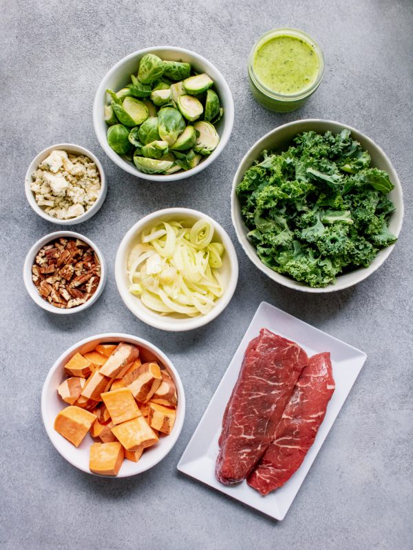 Kale Steak Power Salad 