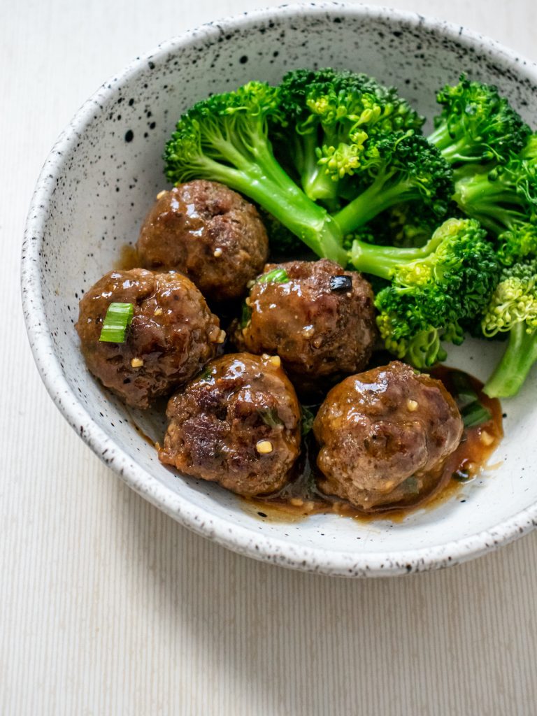 Mongolian Beef Meatballs Meal Prep on Fleek™