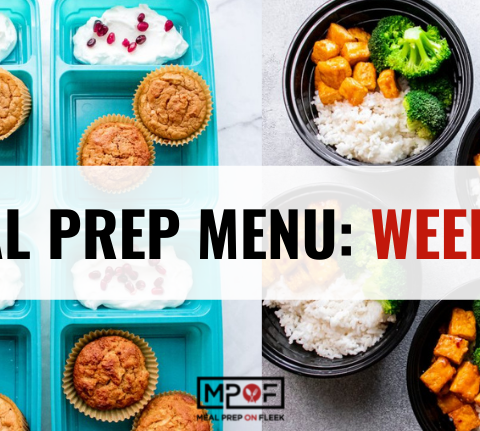 Meal Prep Menu: Week 45