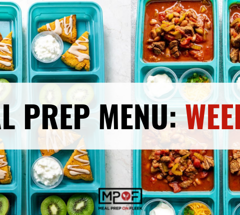 Meal Prep Menu: Week 48