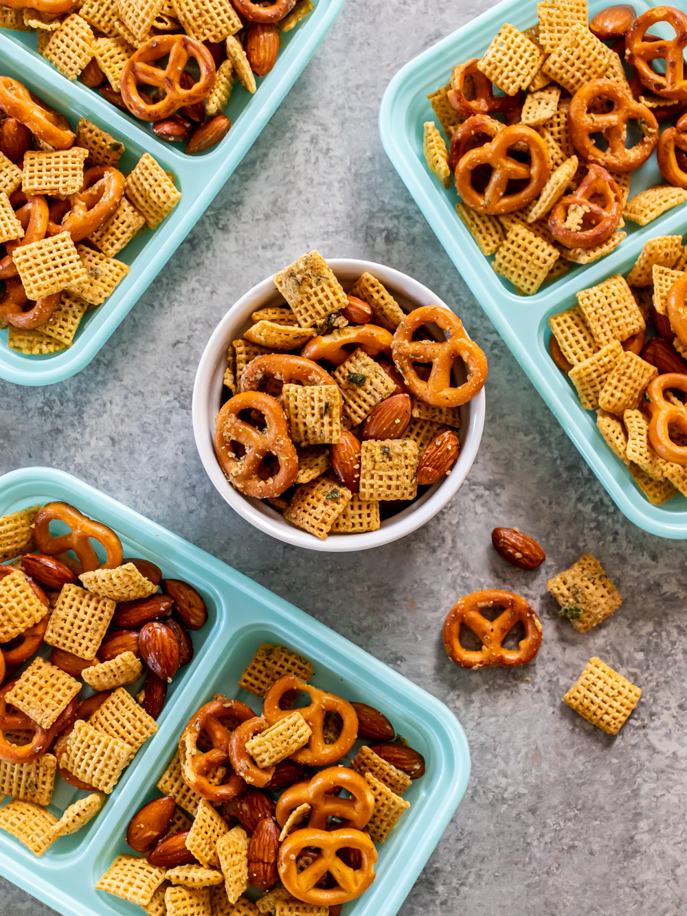 Zesty Gluten-free Chex Mix