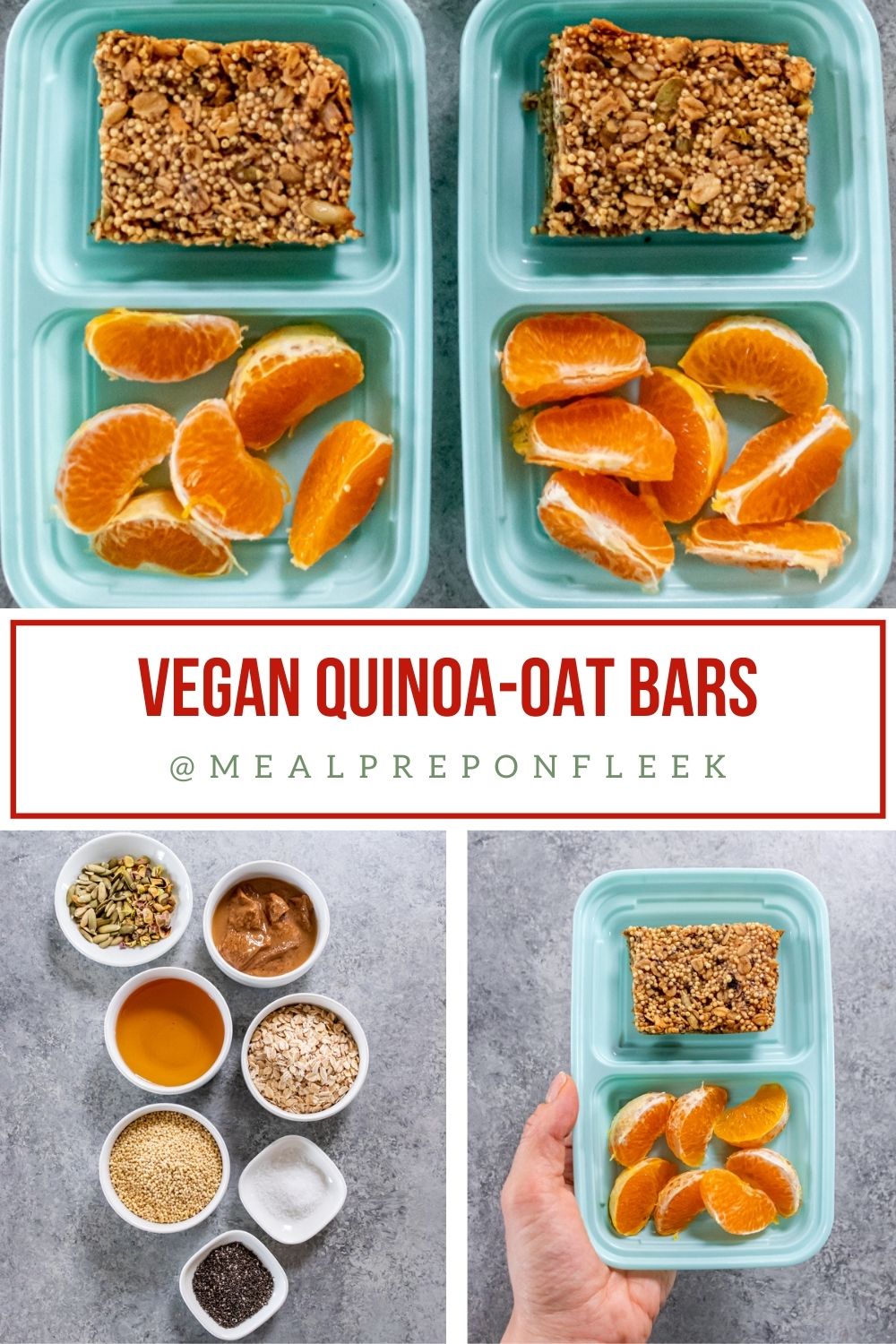 Vegan Quinoa-Oat Bars