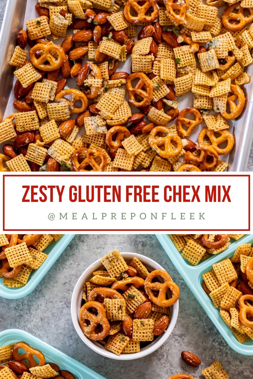 Zesty Gluten-free Chex Mix