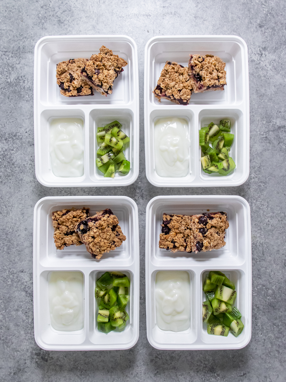 Vegan Blueberry Breakfast Bars Recipe