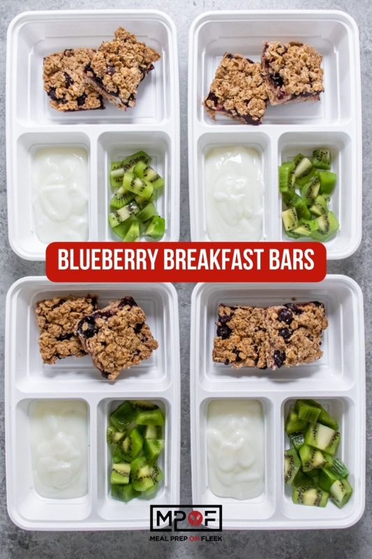 Vegan Blueberry Breakfast Bars