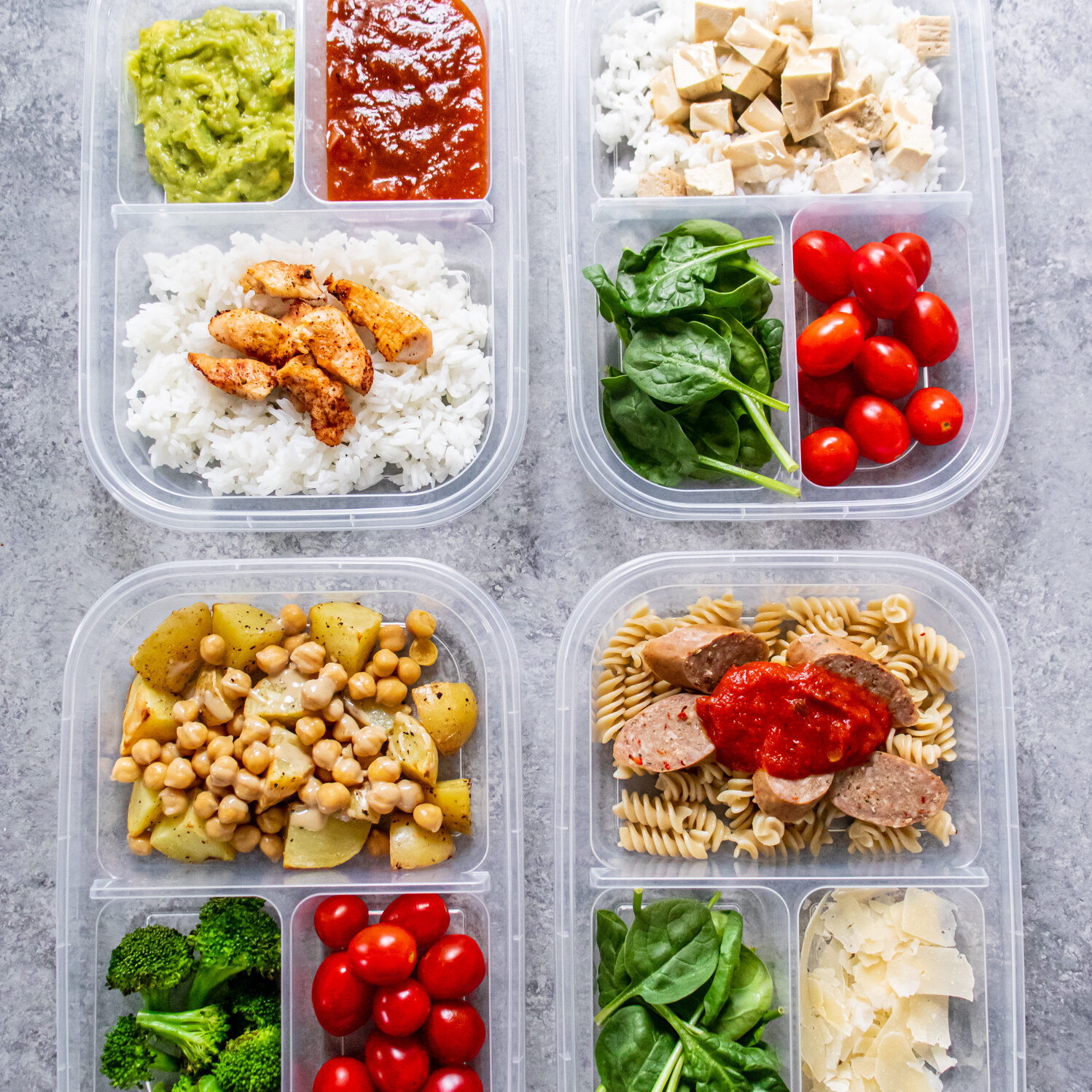 Easy & Delicious Buffet Style Meal Prep