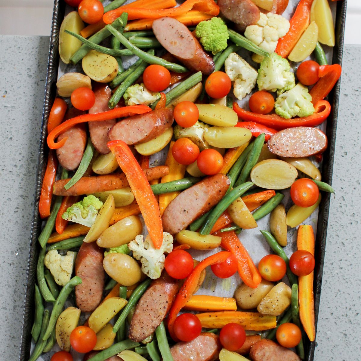 Whole30 Sausage and Veggie Meal Prep