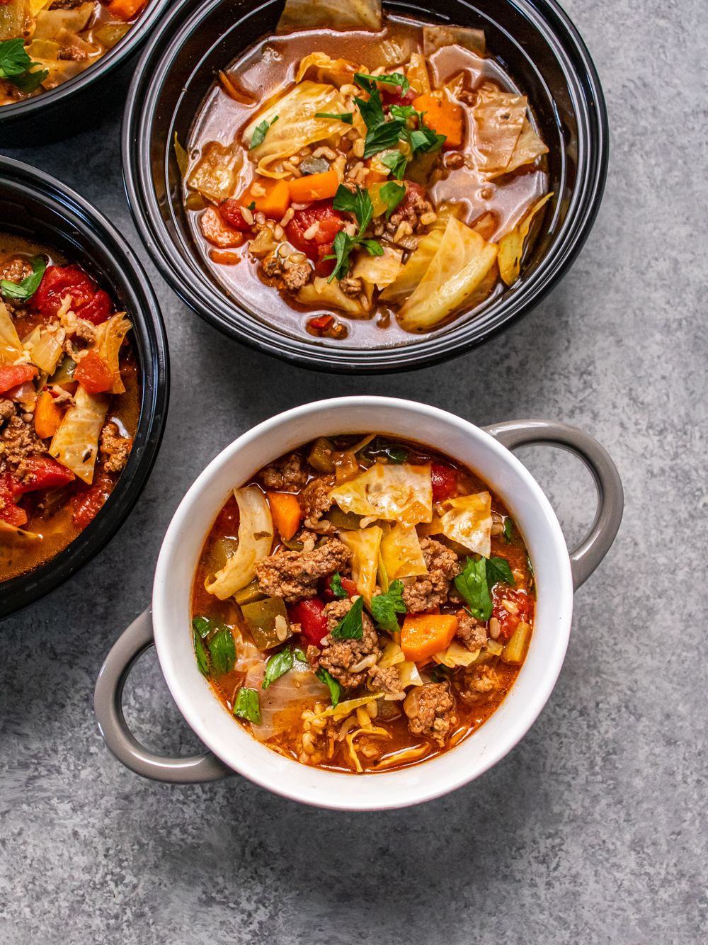 Slow Cooker Stuffed Cabbage Soup Recipe 