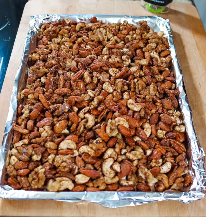 Candied Nut Mix for the Holidays Meal Prep on Fleek™