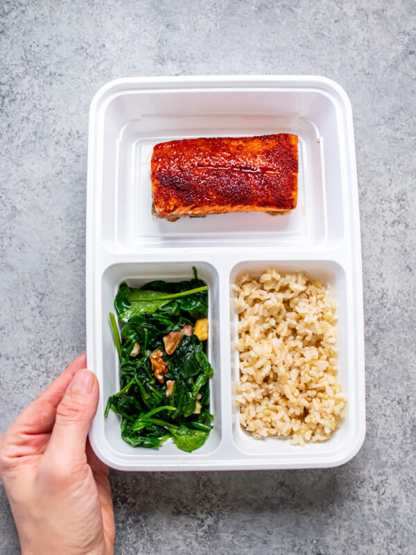Maple Crusted Air Fryer Salmon