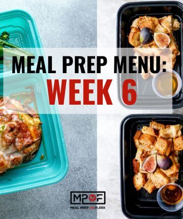 Meal Prep Menu 2023 - Week 6