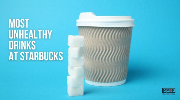 Most Unhealthy Drinks at Starbucks | Meal Prep on Fleek