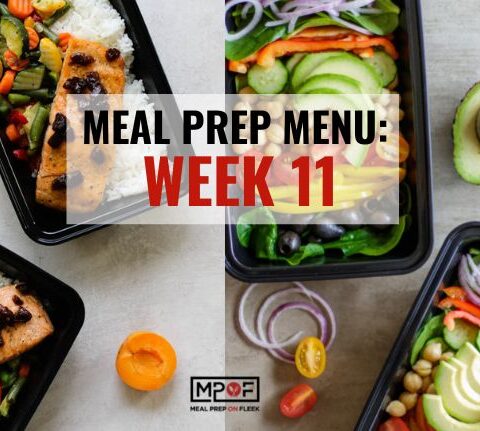 Meal Prep Menu 2023 - Week 11