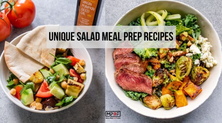 15 Unique Salad Meal Prep Recipes | Meal Prep on Fleek