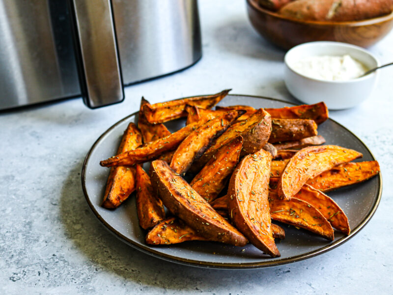 Air Fryer Sweet Potato Wedges - Jarastyle