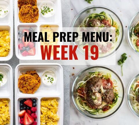 Weekly Meal Prep Menus - Meal Prep on Fleek