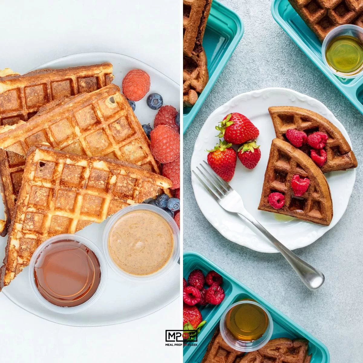 Homemade Belgian Waffles - Spend With Pennies