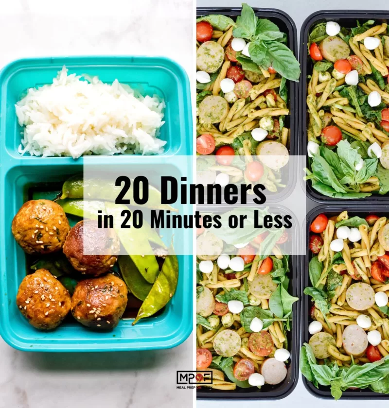 20 Dinners in 20 Minutes or Less