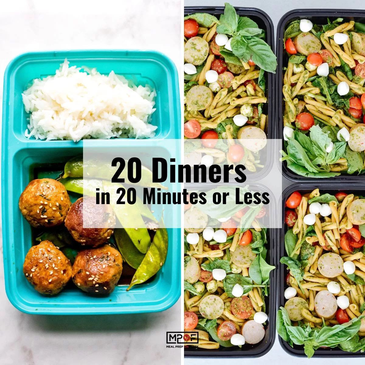 20 Dinners in 20 Minutes or Less | Meal Prep on Fleek