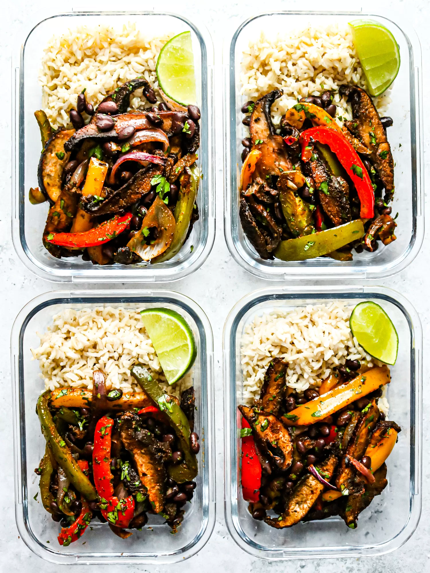 Fajita Meal Prep Bowls - Spend With Pennies