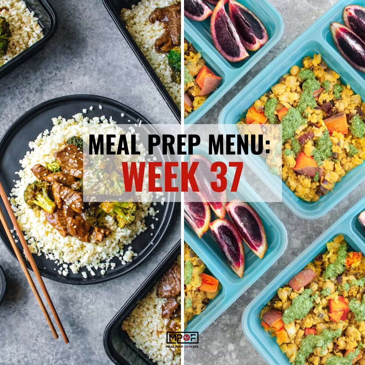 Meal Prep Menu 2023 Week 37 Meal Prep On Fleek