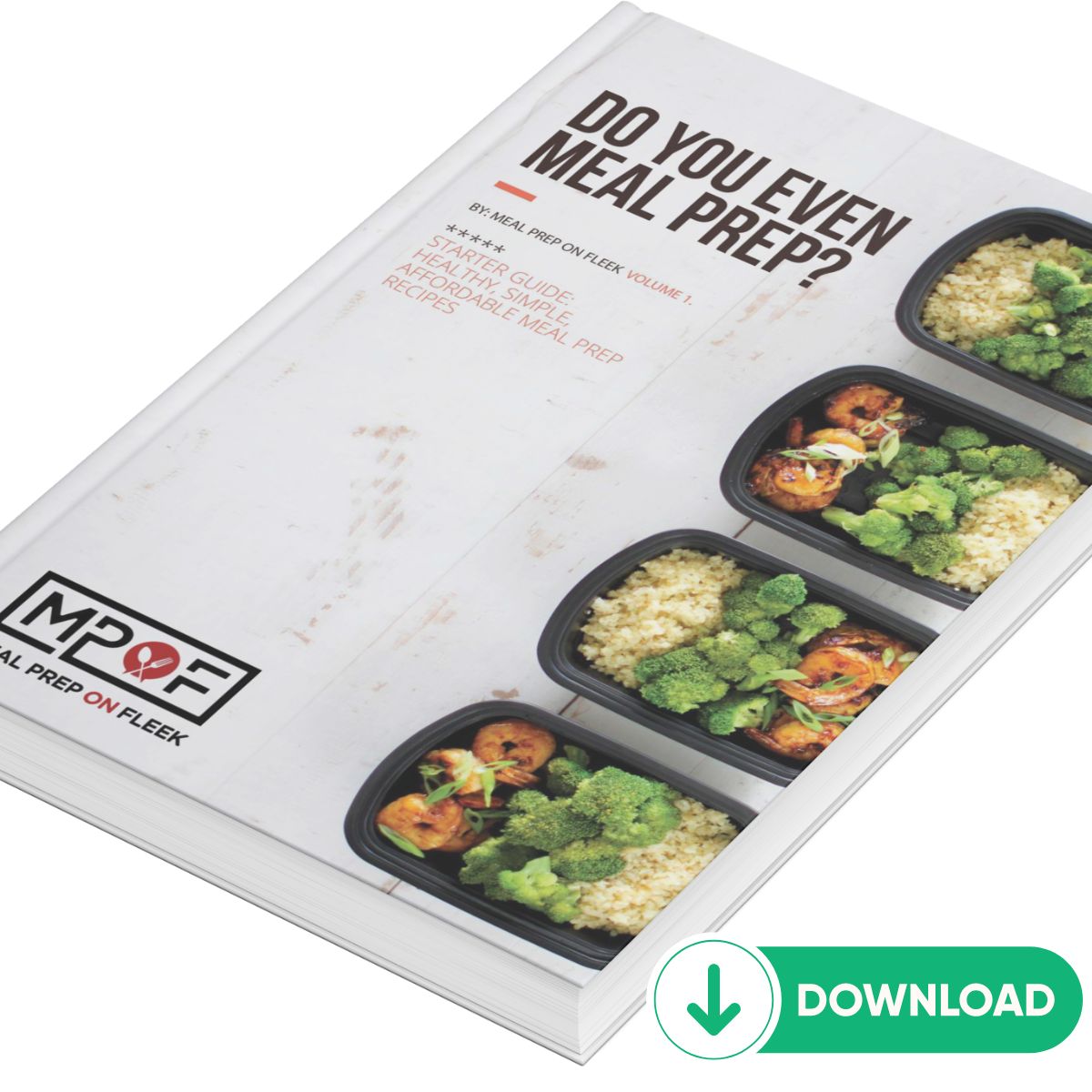meal prep mastery ebook