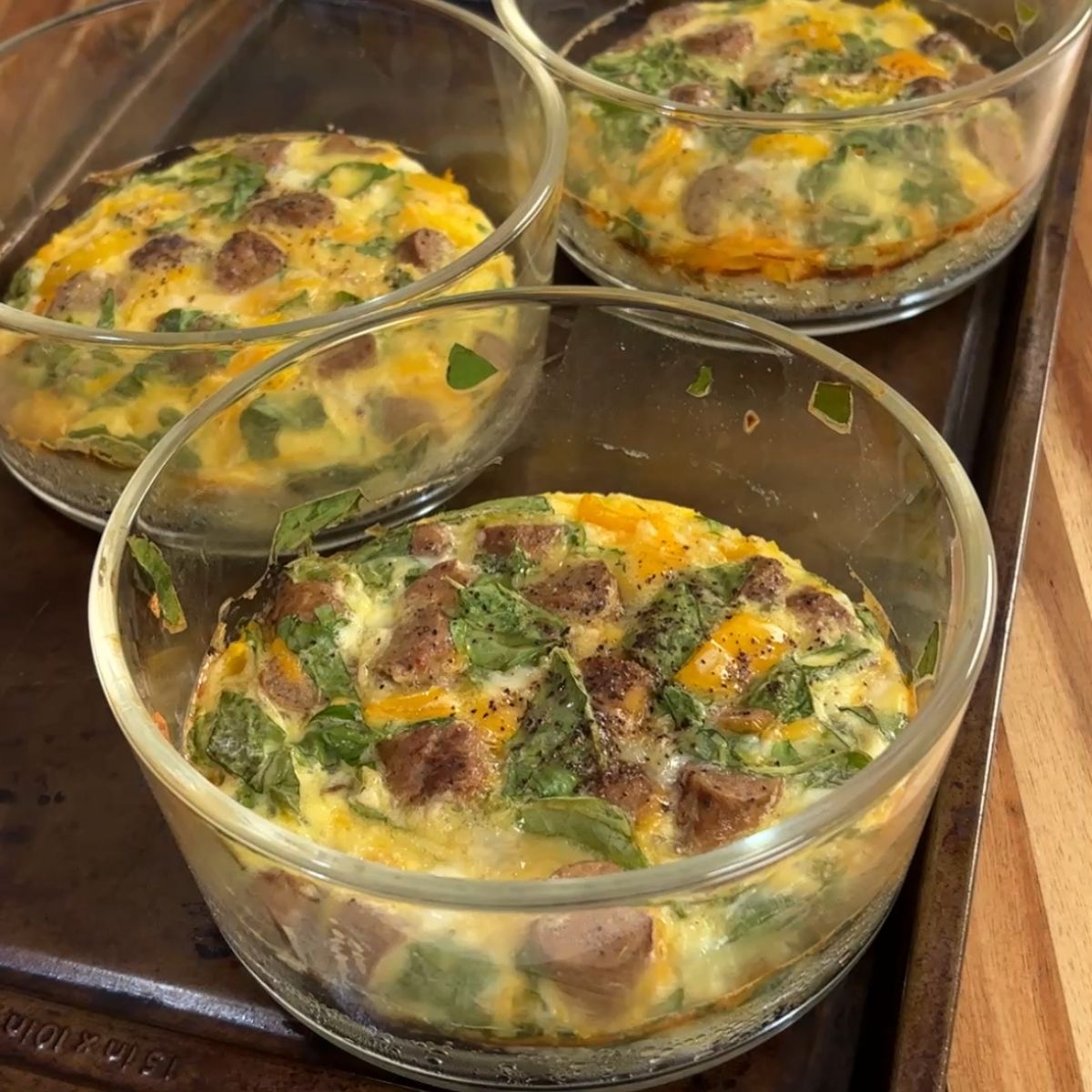 Meal Prep Breakfast Bowl (Individual Omelette Bowls)
